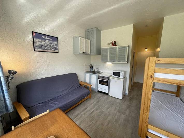 Gîte pour 4 personnes, avec balcon dans Station du Lioran