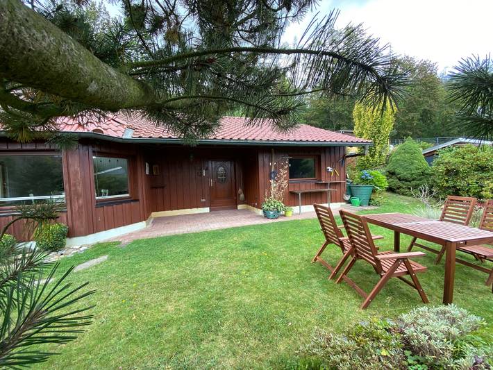 Ferienhaus für 6 Personen, mit Terrasse und Garten sowie Ausblick in Blankenburg