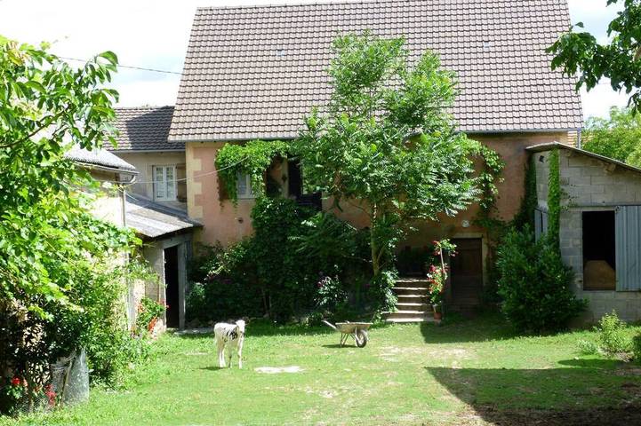 Gîte pour 5 personnes, avec jardin et balcon