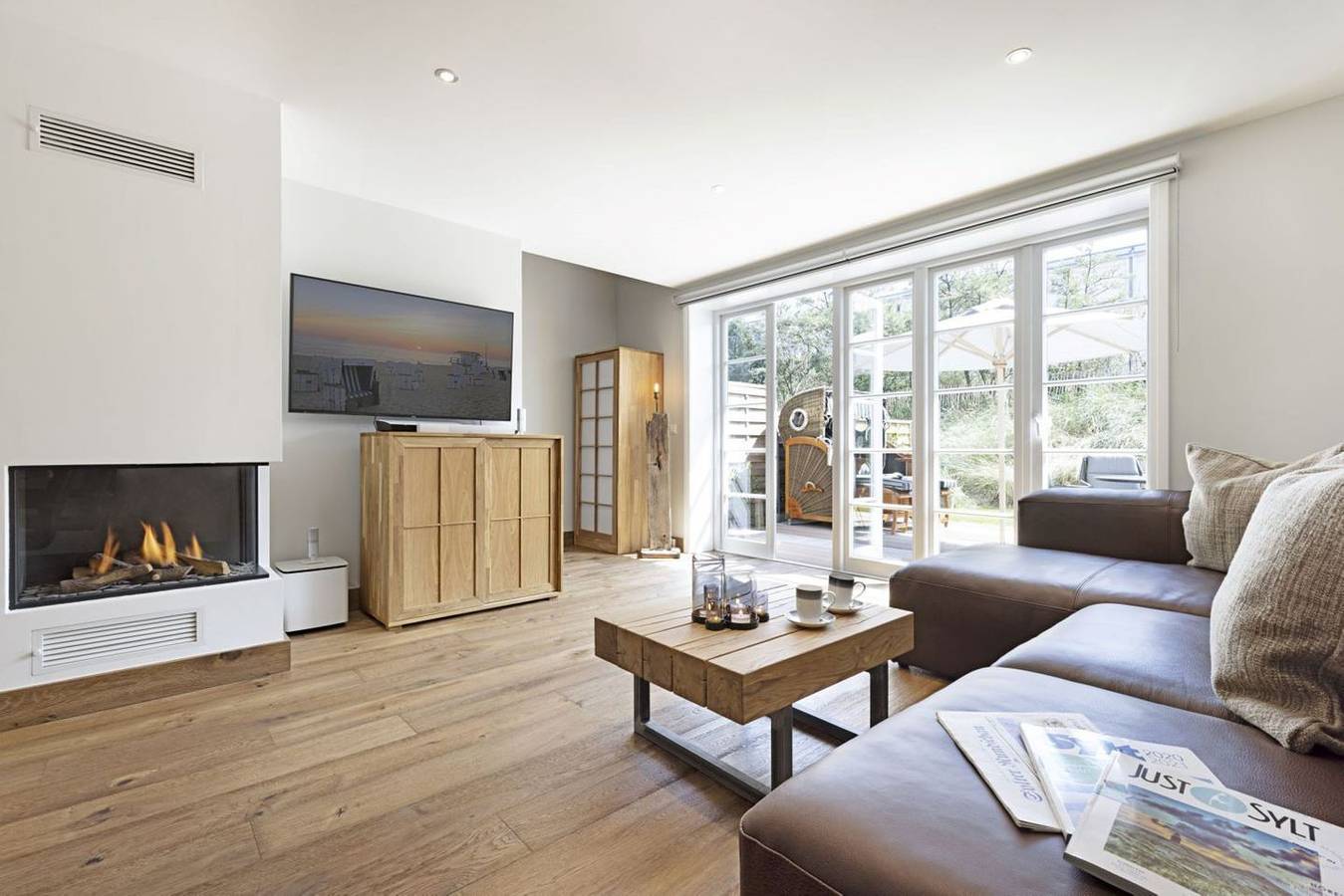 Exklusives Ferienhaus "Livland Huus" mit Sauna, Gaskamin und Whirlpool in List in List (Sylt), Sylt