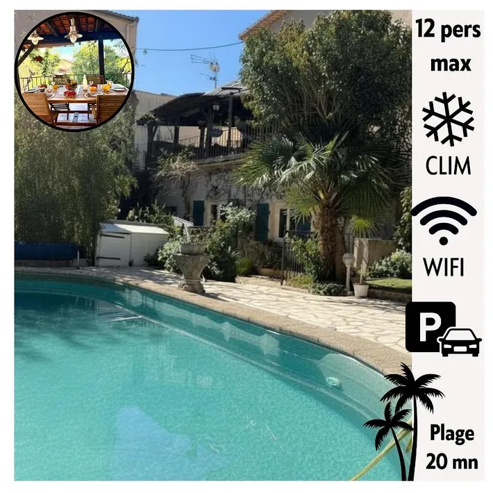 Chalet para 8 personas, con jardín además de vistas y piscina - 1