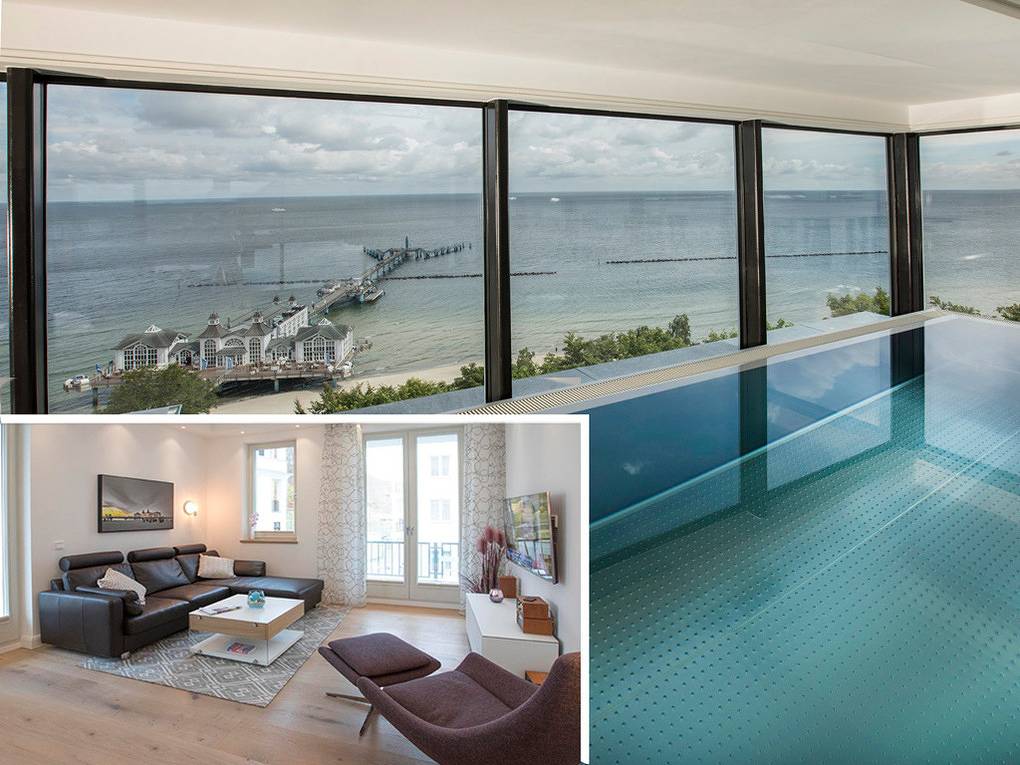 Appartement de vacances entier, Spa Apartment First Sellin in Sellin, Région de Rügen