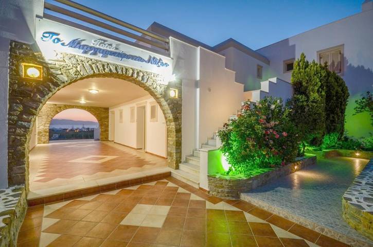 Location de vacances pour 4 personnes, avec vue et jardin dans Agia Anna - 2