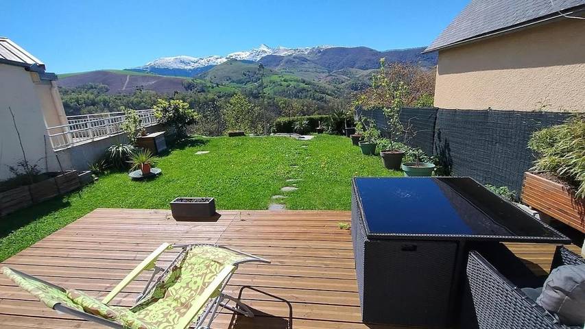 Maison de vacances pour 4 personnes, avec jardin et vue