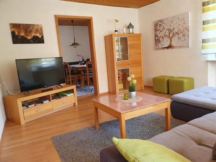 Ferienwohnung für 2 Personen, mit Terrasse und Garten, mit Haustier