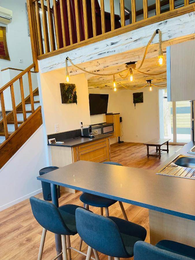 Appartement de vacances pour 4 personnes, avec Balcon et Terrasse