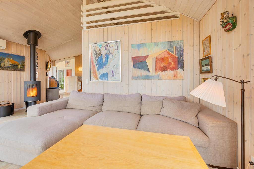 Holiday home with panoramic views of Ringkøbing Fjord in Nørre Lyngvig, Hvide Sande