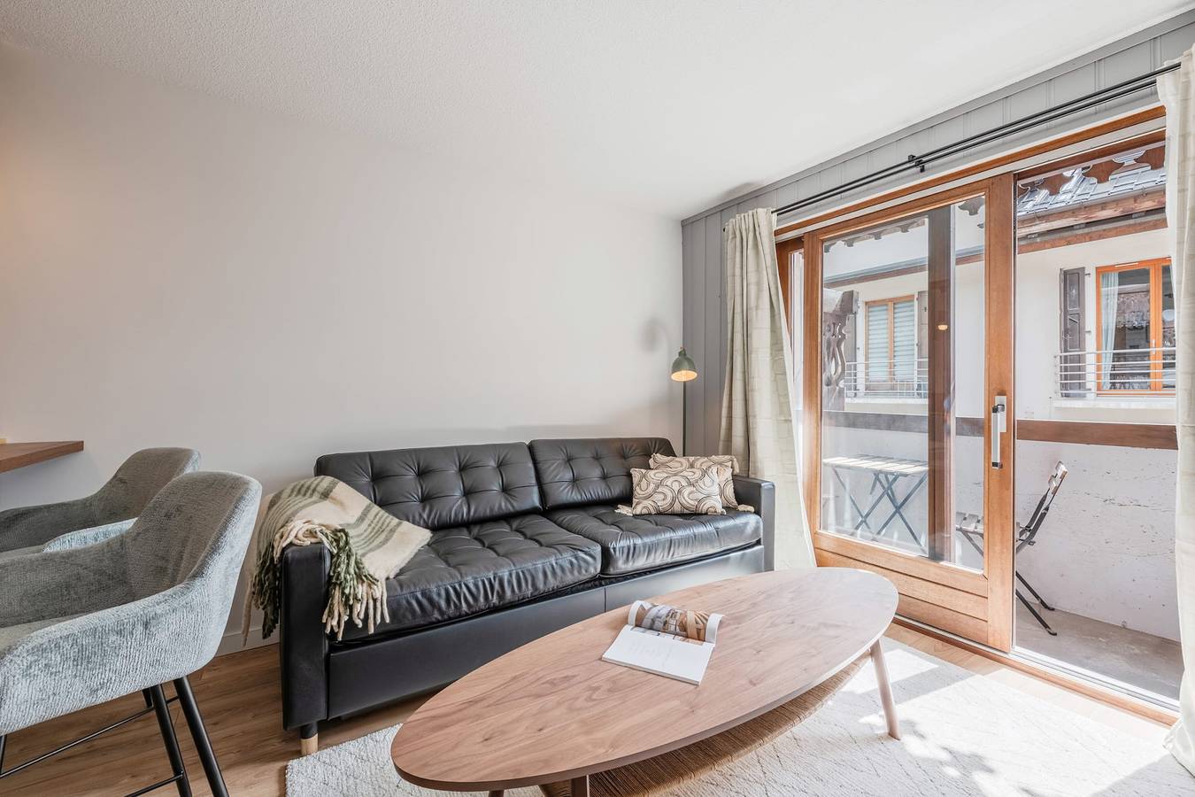 Entire studio, Cozy studio with balcony in Argentière in Argentière, Chamonix-Mont-Blanc