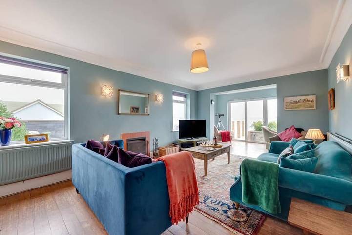 Cottage for 10 people, with garden and hot tub in Woolacombe