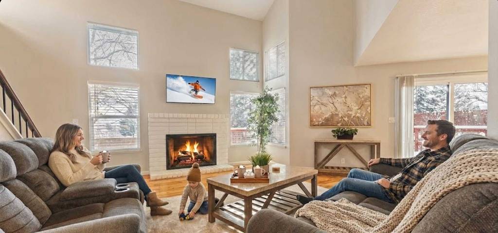 Maison de vacances pour 7 personnes, avec balcon et jardin, adapté aux familles à Reno