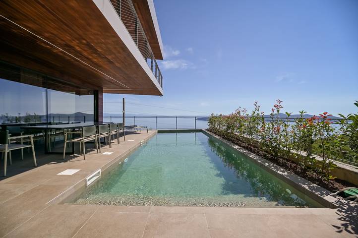 Location de vacances pour 10 personnes, avec sauna ainsi que vue sur l’océan et piscine dans Mošćenice - 3