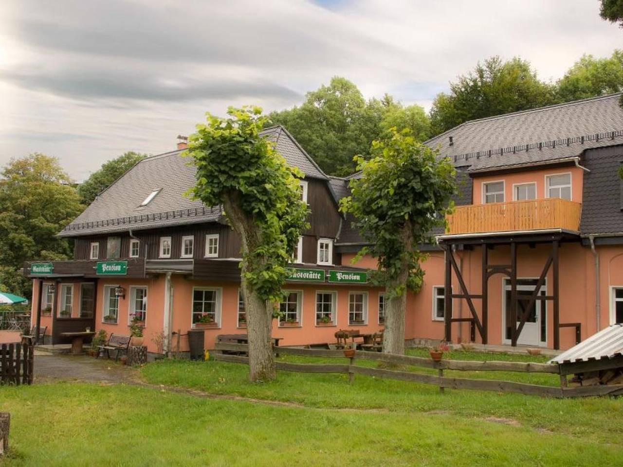 Pension Forsthaus Hain - Doppelzimmer Kat. A in Oybin, Zittauer Gebirge