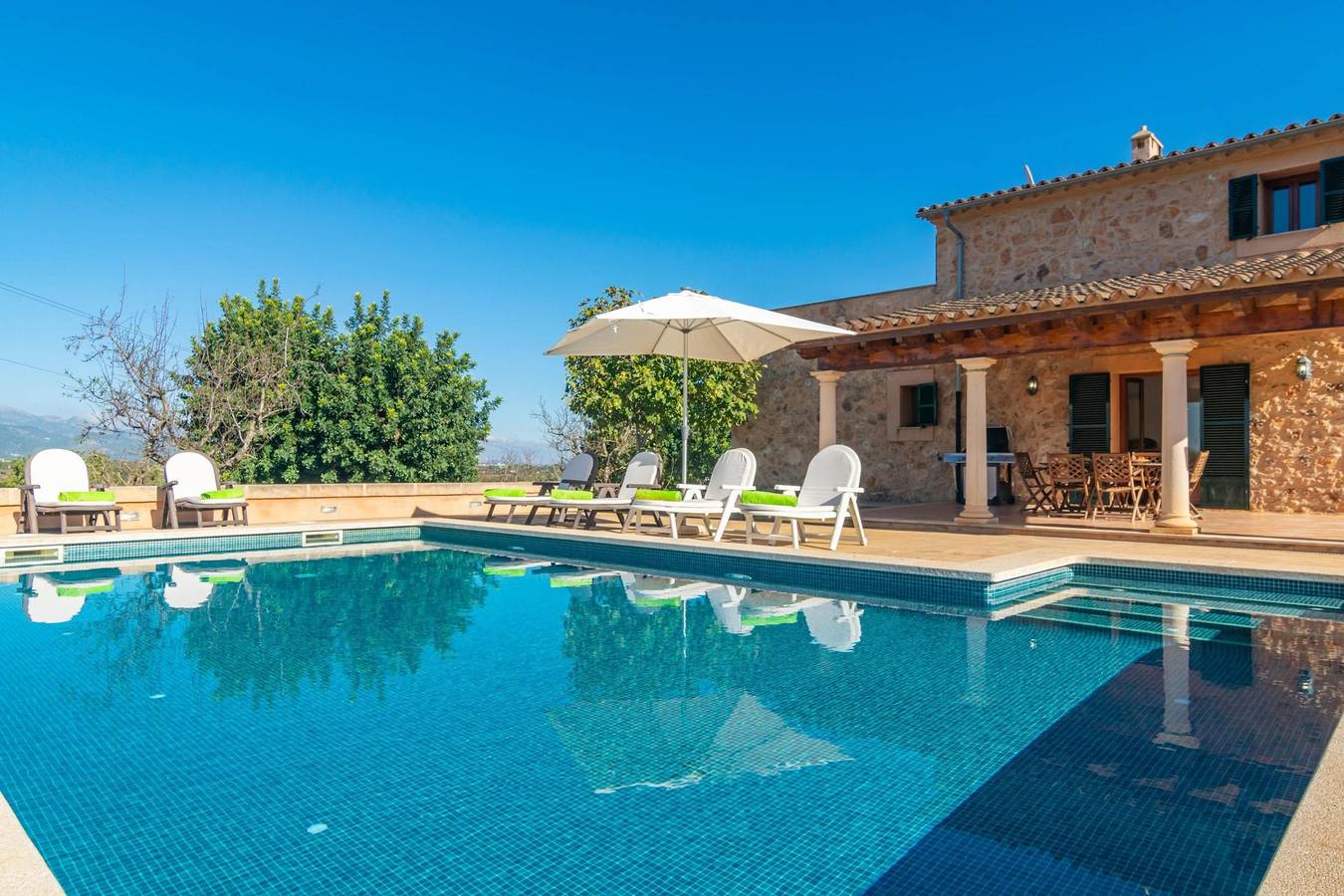 Cas General (Santa Eugenia) - Beautiful rustic villa with private salt pool and free Wi-Fi in Santa Eugenia, Interior de Mallorca