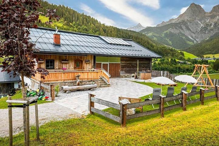 Bauernhof für 8 Personen, mit Whirlpool und Sauna sowie Garten in Maria Alm