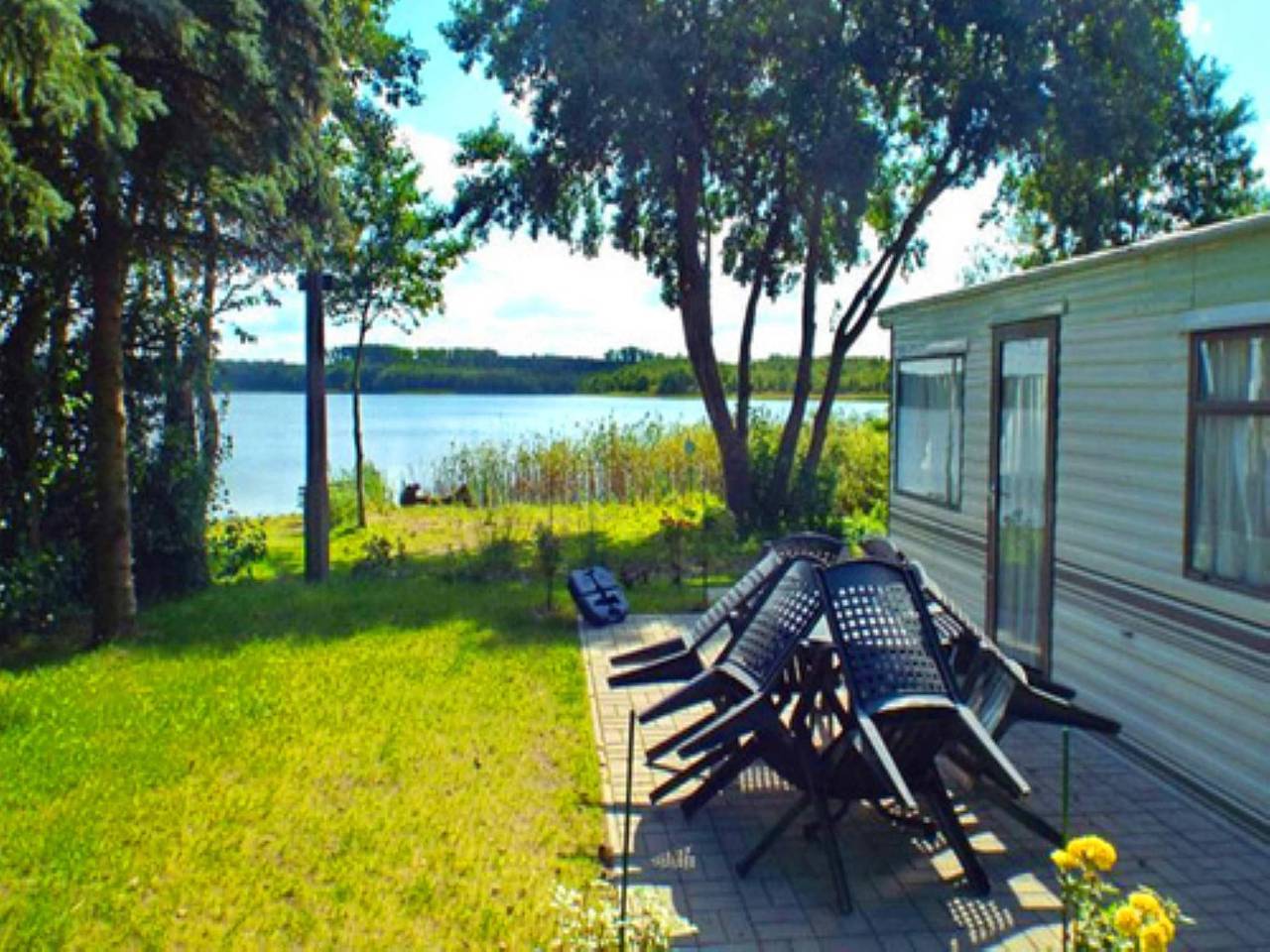 Mobile Home im Ferienpark mit Seezugang in Dabel, Ludwigslust-Parchim