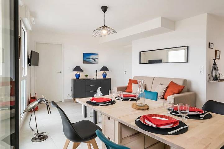 Gîte pour 2 personnes, avec balcon dans Office De Tourisme Du Sud Estuaire - 4