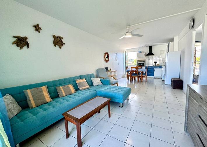 Gîte pour 6 personnes, avec terrasse dans Golf international de Saint François - 4