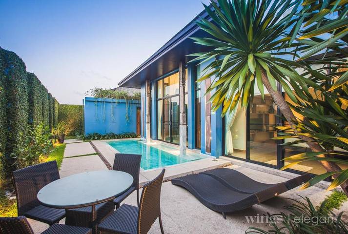 Villa pour 3 personnes, avec jardin et piscine - 1
