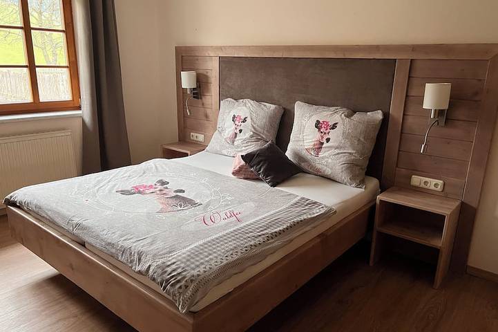 Landhaus mitten im grünen ( Familien- Apartment mit 2 getrennten Schlafräumen) in Allhartsberg, Mostviertel
