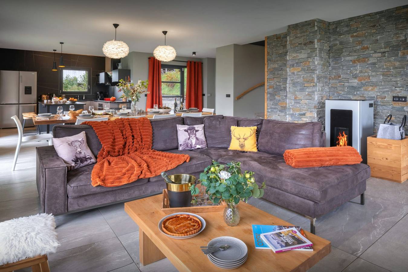 Chalet für 12 Personen mit Terrasse in Doucy, La Léchère