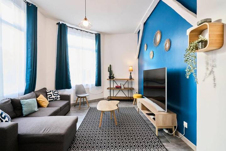 Maison de vacances pour 10 personnes, avec Terrasse à Tourcoing