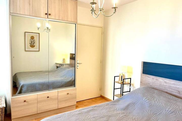 Gîte pour 4 personnes, avec Balcon/Terrasse et Terrasse dans Plage du Prieuré - 3