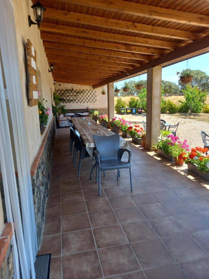 Casa rural para 12 personas, con jardín además de vistas y piscina en Provincia de Badajoz - 4