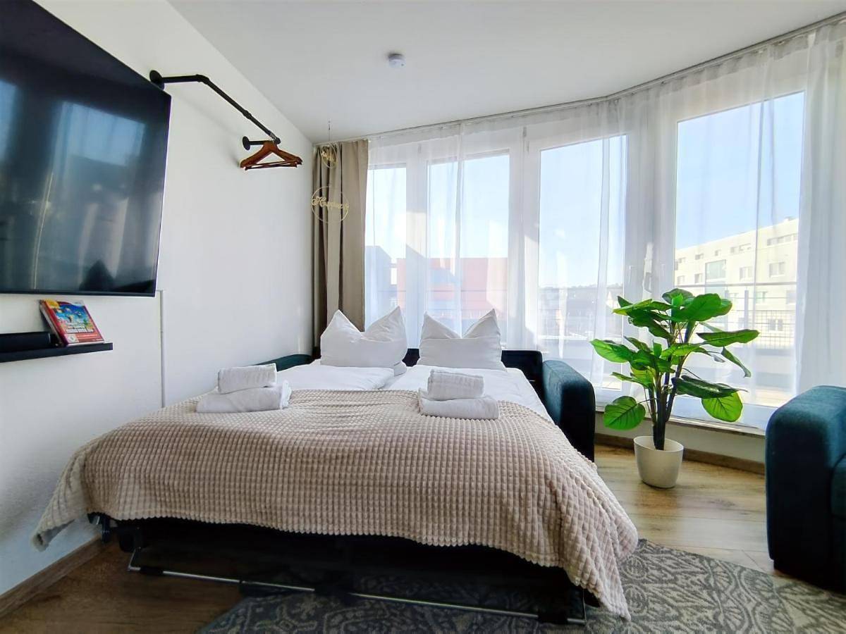 Ganze Wohnung, Ulmer Penthouse für 7, Arbeitsplatz, Xxl-Dachterrasse, Grill, Wii in Ulm, Schwaben