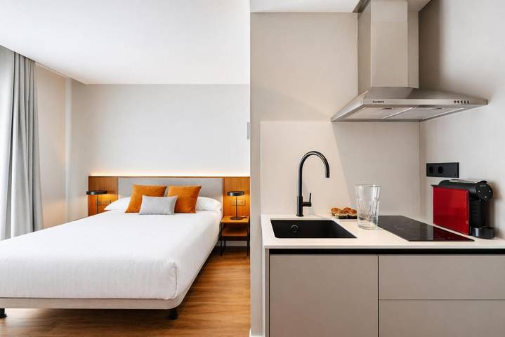 Gîte pour 2 personnes, avec sauna ainsi que vue et terrasse à León