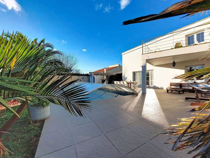 Maison de vacances pour 10 personnes, avec jardin à Meschers-sur-Gironde