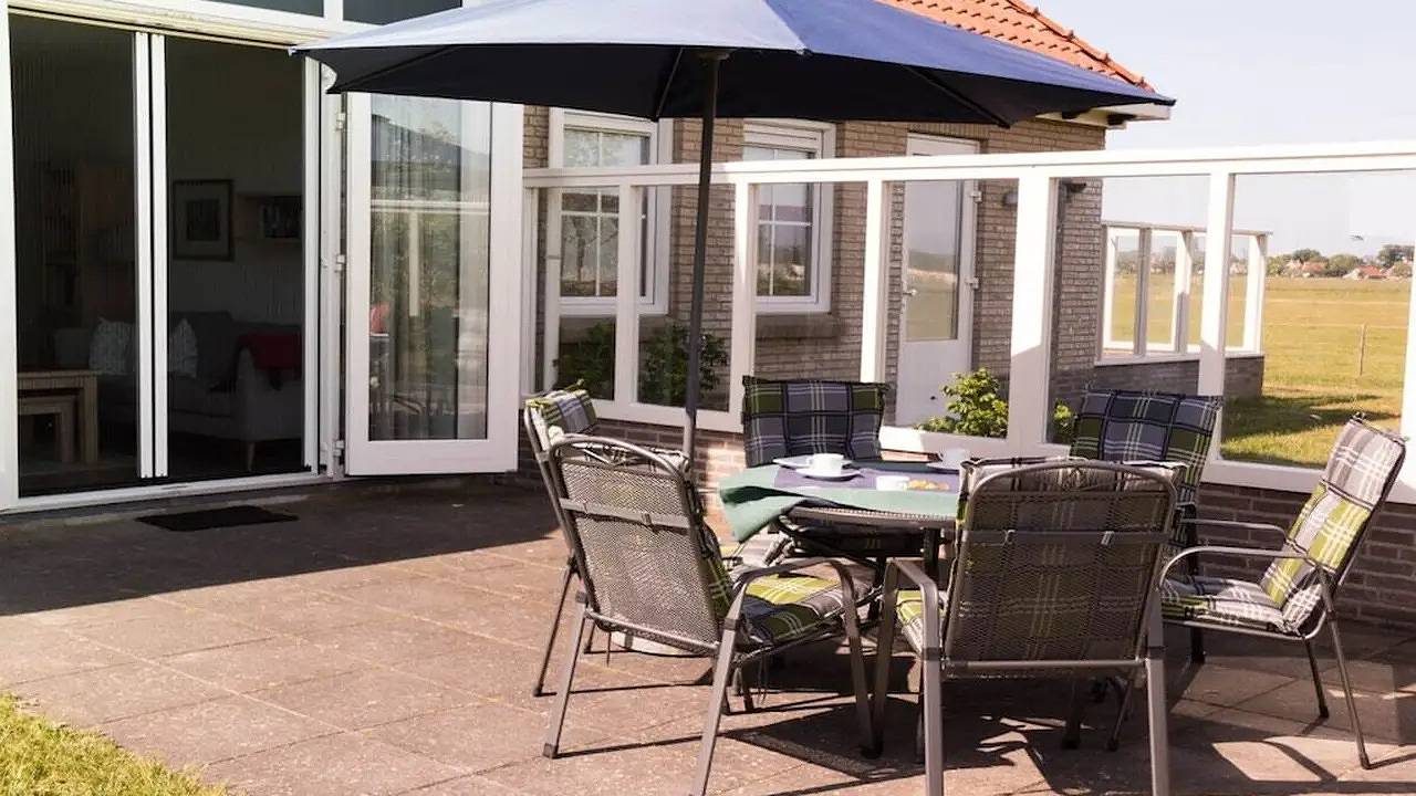 Vakantiehuis voor 6 personen met terras in Hollum, Nederlandse waddeneilanden