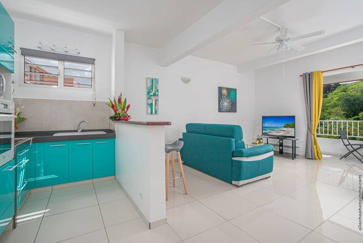 Gîte pour 2 personnes, avec balcon et jardin à Schœlcher - 3