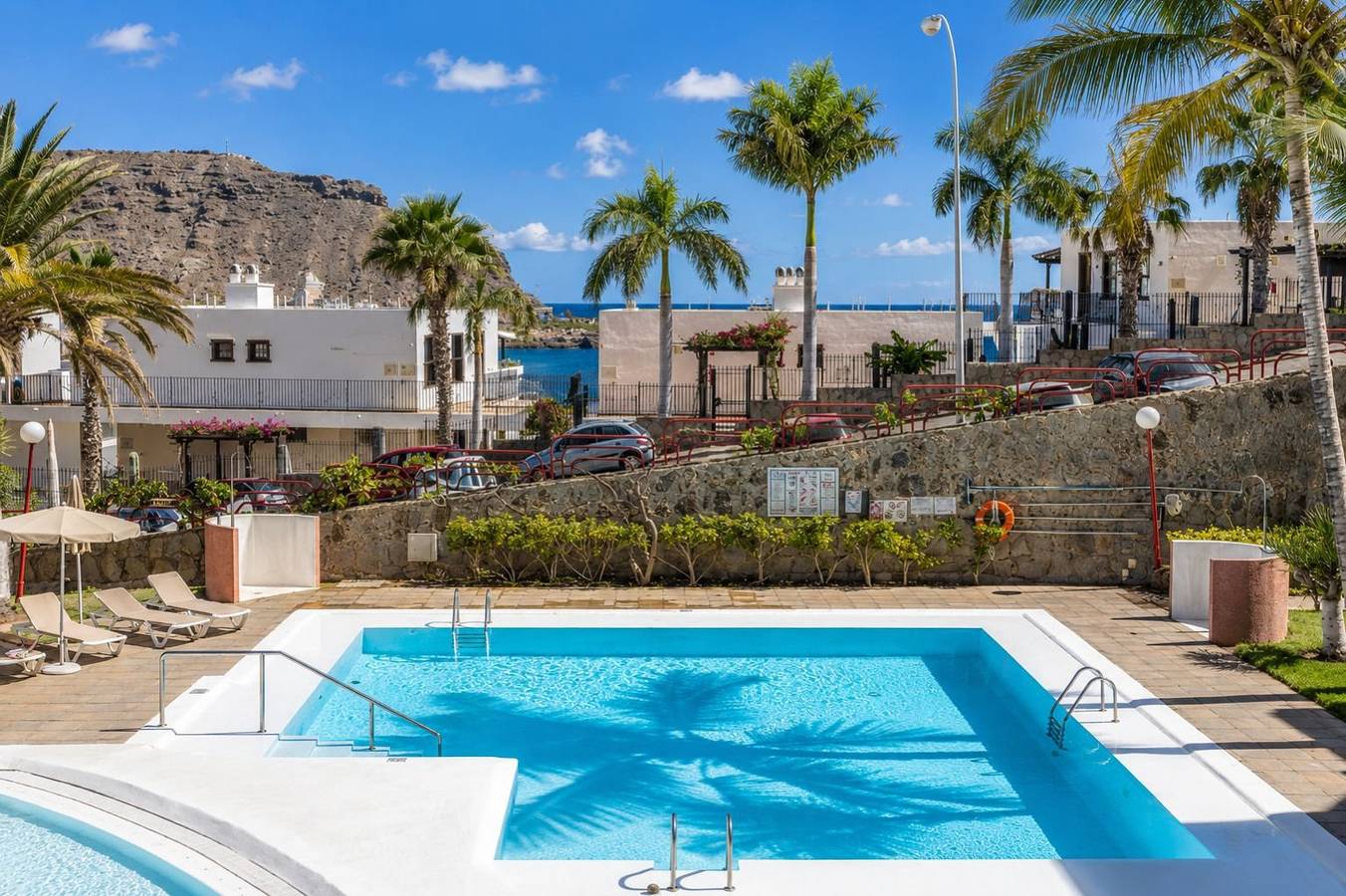 Ganze Wohnung, Ferienwohnung für 3 Personen mit Pool in Playa del Cura, Mogán