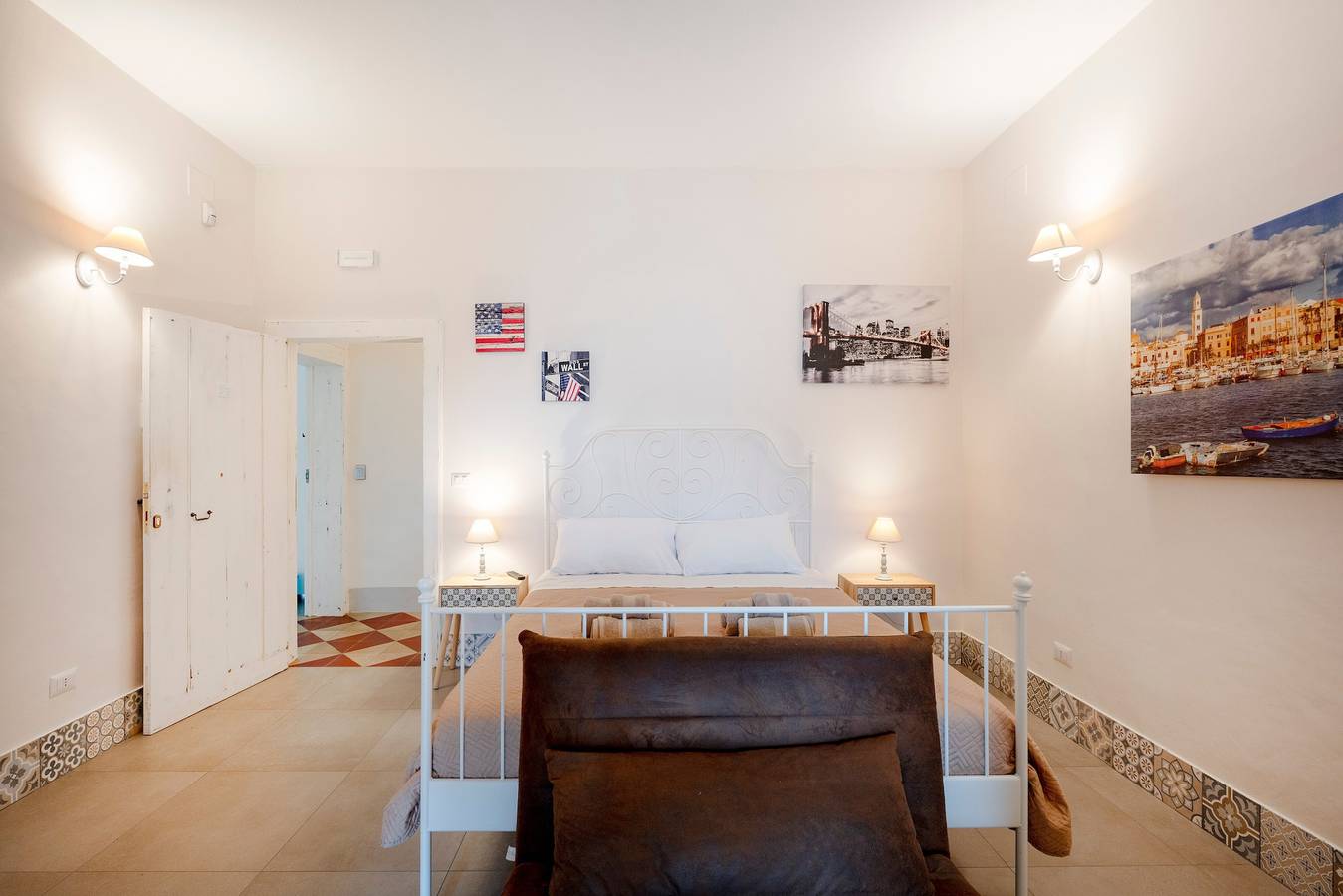 Apartamento entero, Monolocale 'Garibaldi54 - Camera del Fico' con balcón, Wi-Fi y aire acondicionado in Santo Spirito, Bari
