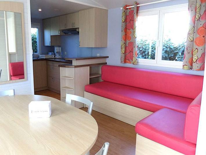 Camping für 5 Personen, mit Terrasse und Kinderpool in Sérignan - 3