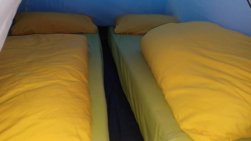 Camping für 2 Personen, mit Garten und Ausblick, mit Haustier in Sachsen - 3