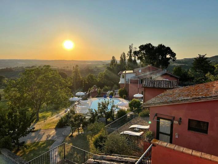 Gîte pour 2 personnes, avec sauna et jardin ainsi que jacuzzi et piscine à Calvi dell'Umbria