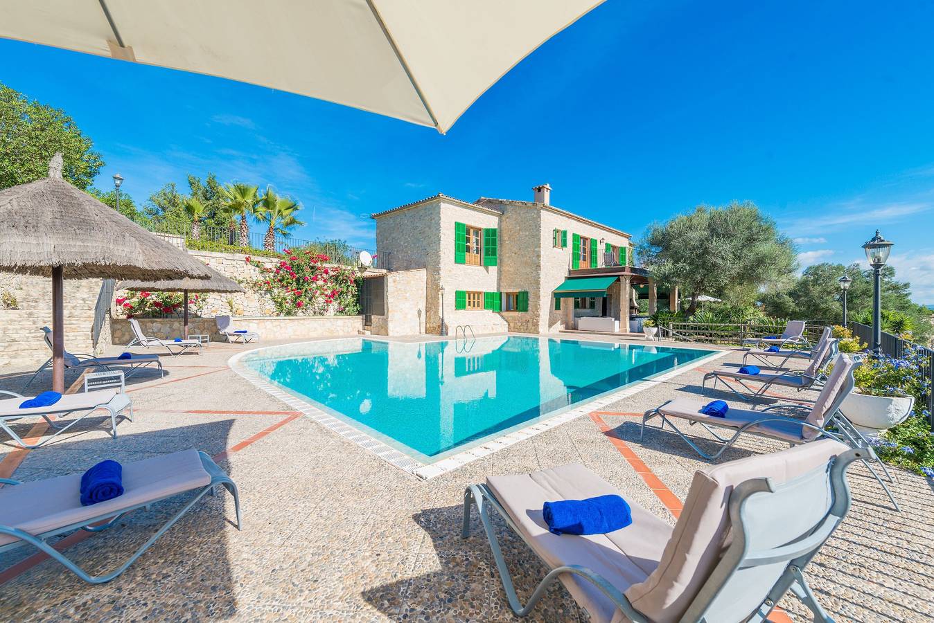 Finca für 12 Personen in Petra (Mallorca), Mallorca Inselmitte