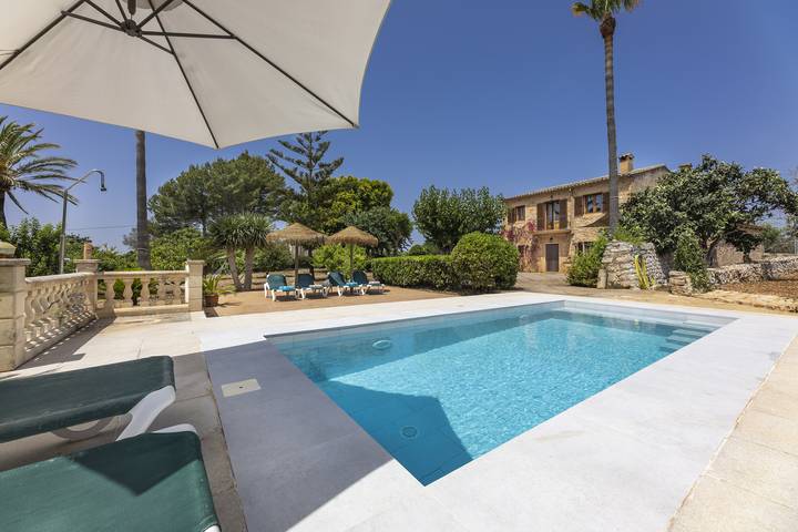 Finca mit Pool für 6 Personen, mit Terrasse und Garten in Manacor - 2