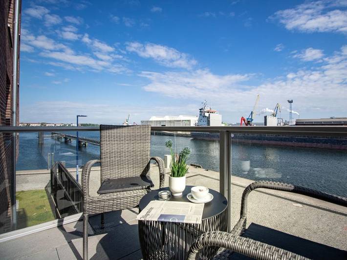 Ferienwohnung für 4 Personen, mit Balkon und Terrasse in Wismarer Bucht