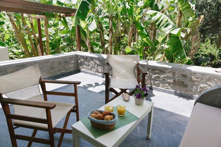 Appart’hôtel pour 3 personnes, avec jardin