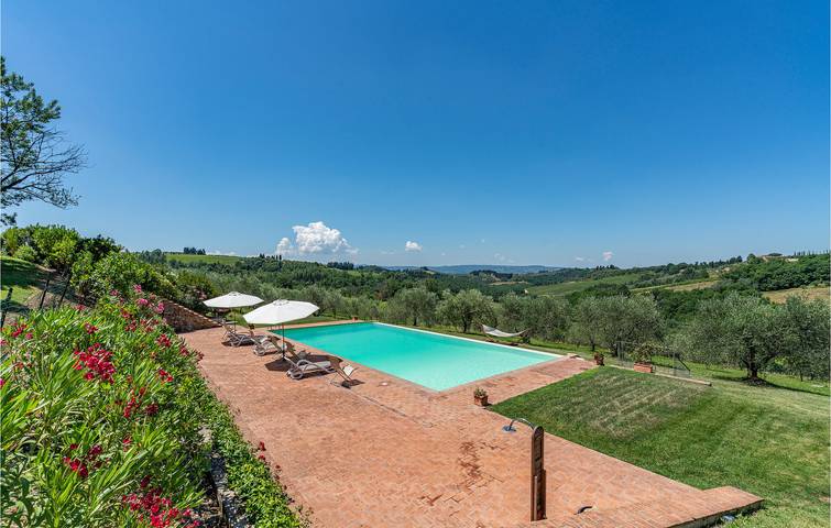 Location de vacances pour 6 personnes, avec jardin et piscine à Montespertoli - 4