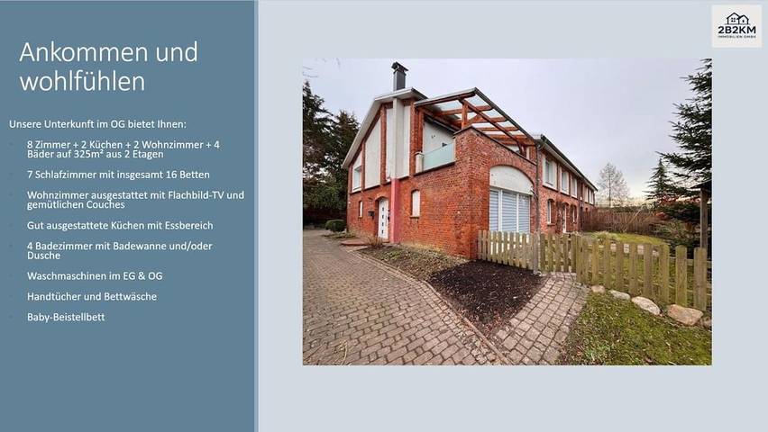 Ferienhaus für 17 Personen, mit Balkon in Wismar