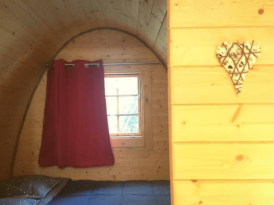 Camping Le Rey - Hébergement 2 personnes - Pod, sans sanitaires in Louvie-Juzon, Béarn