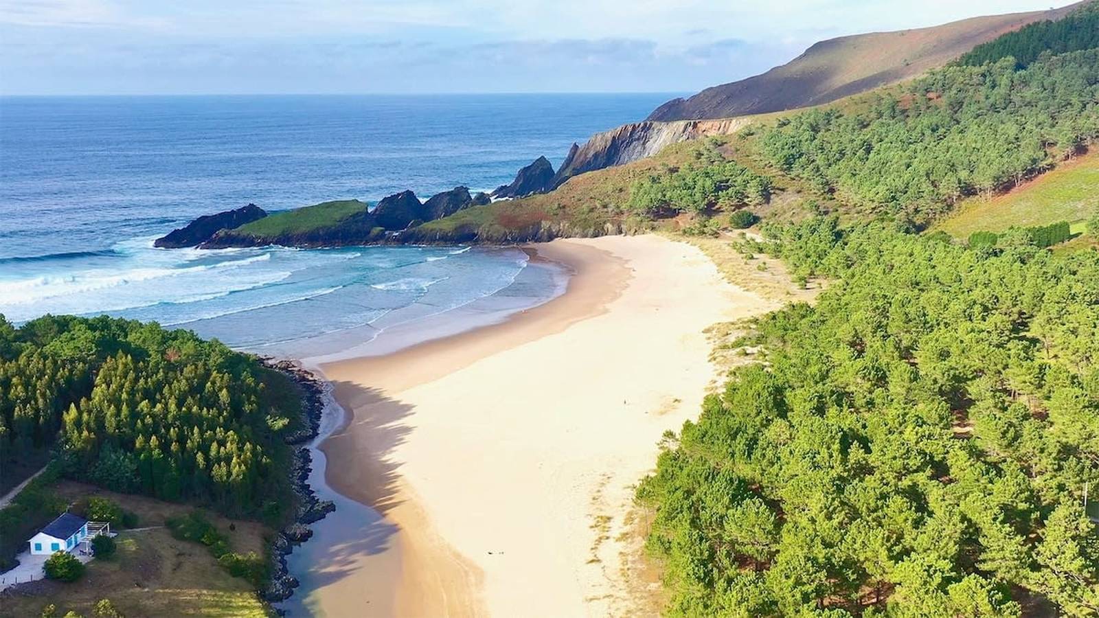 Maison de vacances pour 4 personnes avec jardin in Ortigueira, Costa de Galicia
