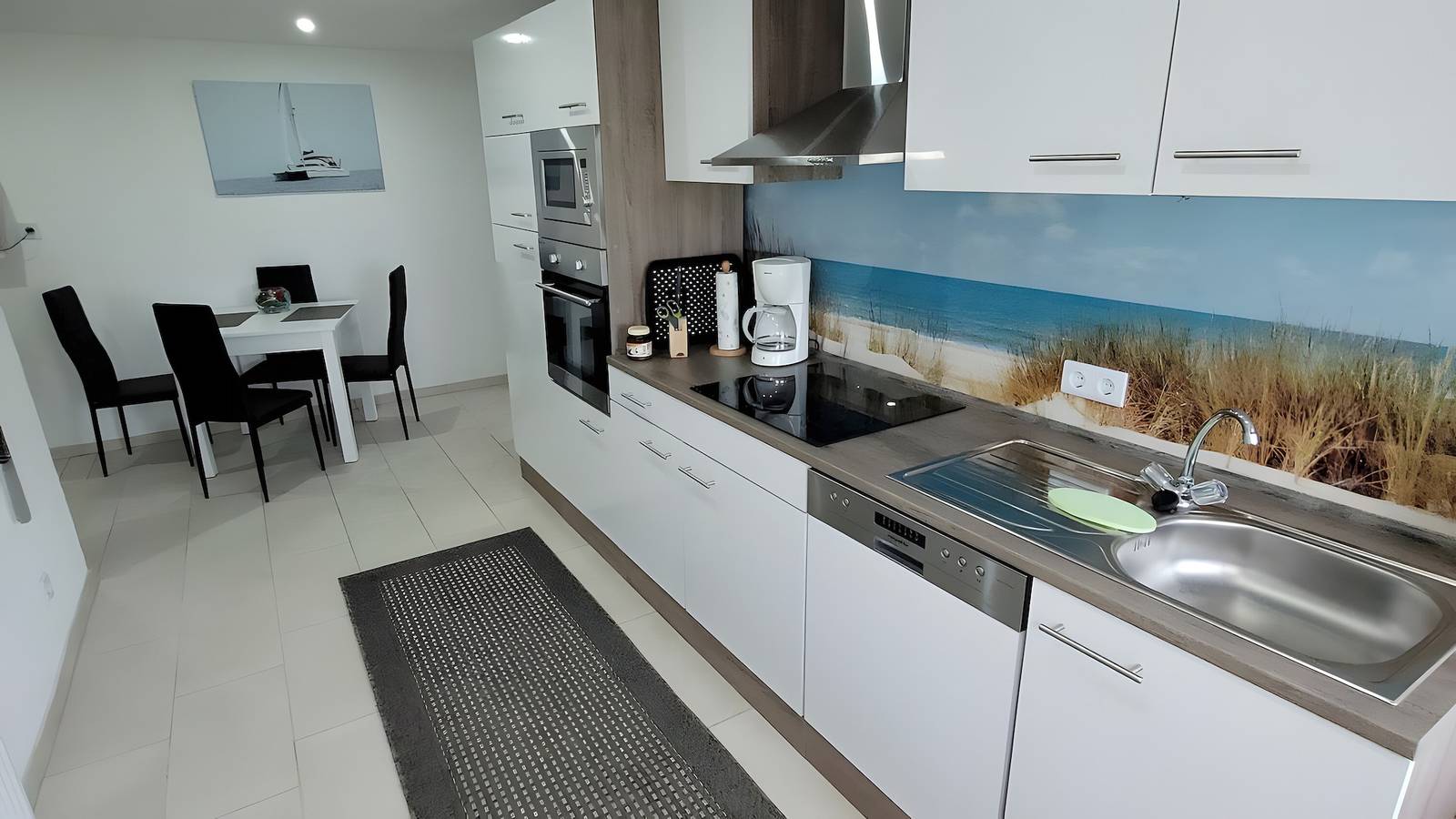 Ganze Wohnung, Apartment „Koje 1“ mit privater Terrasse und Wlan in Wiarden, Wangerland