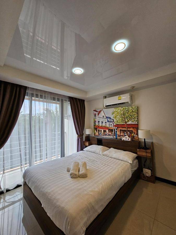 Appart’hôtel pour 2 personnes, avec jardin ainsi que vue et piscine
