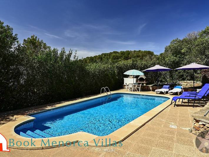 Gîte pour 6 personnes, avec vue sur l’océan ainsi que piscine et terrasse à Es Migjorn Gran - 4