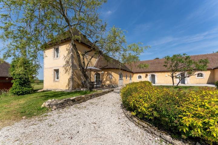 Hütte für 6 Personen, mit Pool und Garten sowie Ausblick im Jura - 2