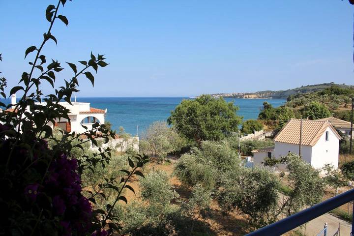 Apartamento entero, Apartamento de vacaciones para 3 personas con jardín in Messenien